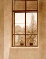 欧洲12-19世纪油画五_Friedrich Caspar David - Window Looking over the Park
